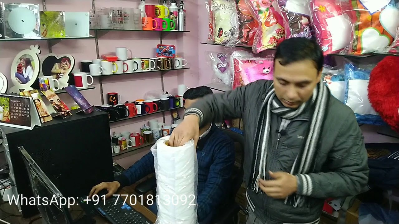 Sublimation Printing on Black Color T Shirts using Sublimation Fabric Vinyl from Koncept Sublimation