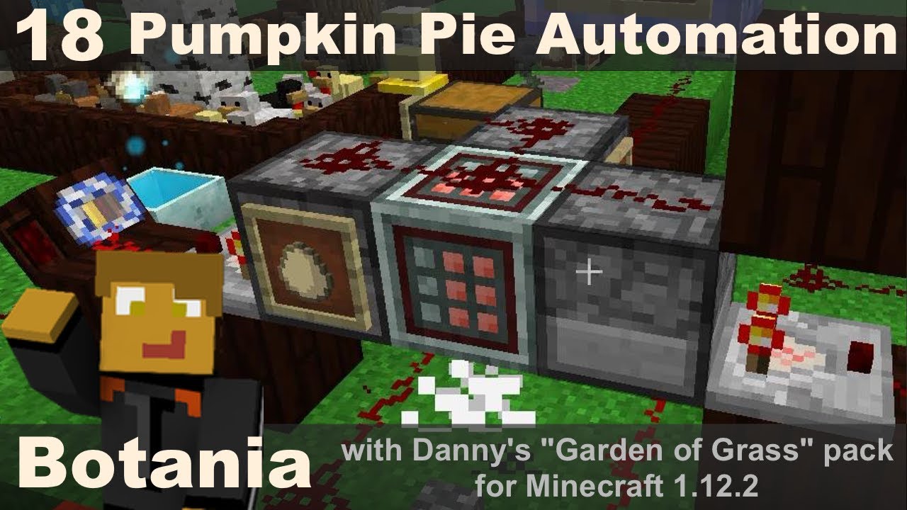 Botania E18 - Pumpkin Pie Automation