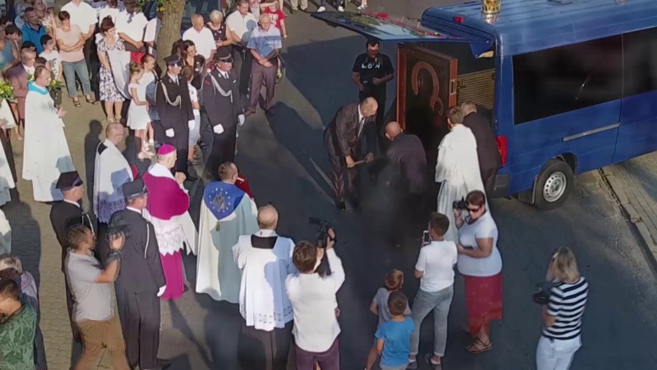 Nawiedzenie kopii Obrazu Matki Boskiej Częstochowskiej - Szkaradowo