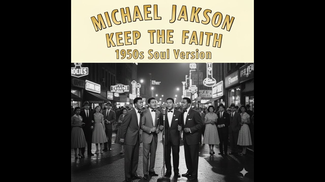 MICHAEL JACKSON KEEP THE FAITH (1950s Soul Reimagined Version)