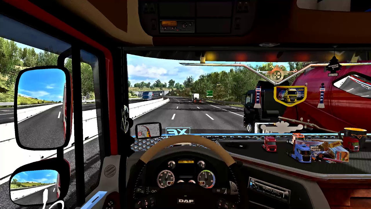 DAF XF105 6x2 with 22T | Ista Physics 1.0 | gameplay
