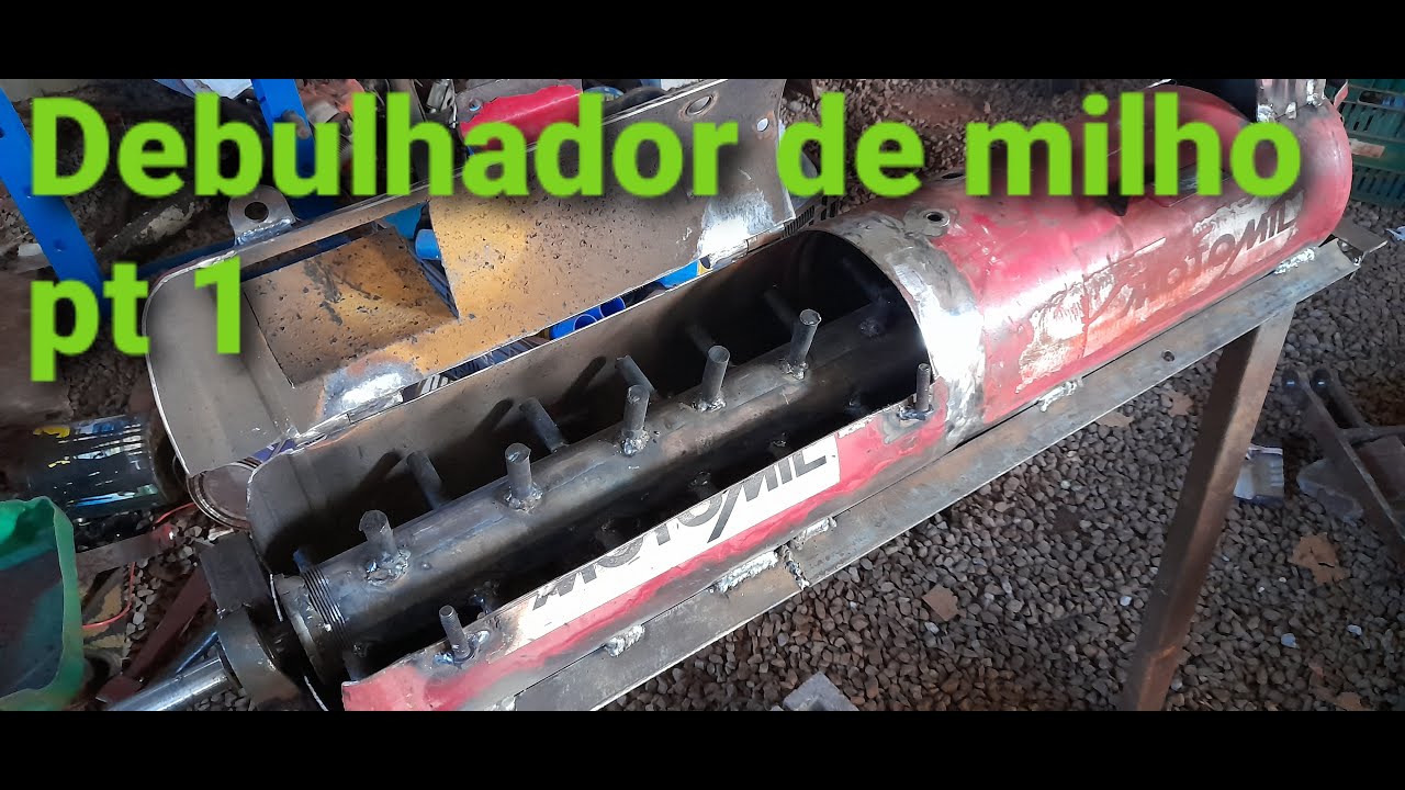 Debulhador de milho caseiro part 1