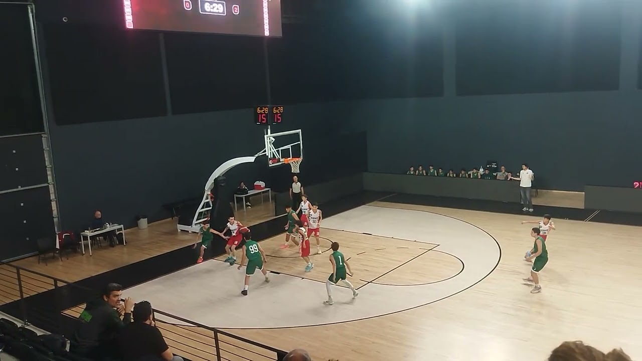İBB- DARÜŞŞAFAKA U14 A TBF MAÇI 1.PERİYOT🍪