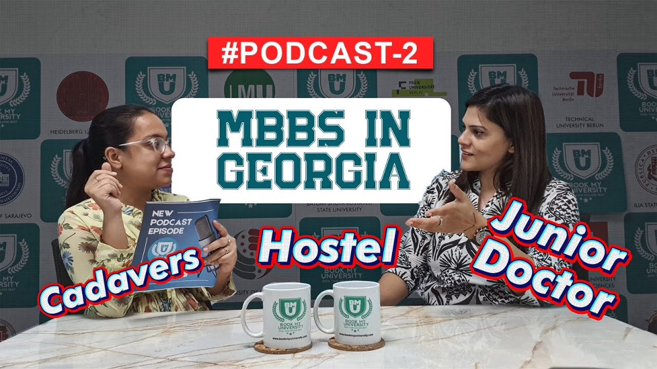Reality of Cadaver, Hostel & License for MBBS in Georgia | Podcast with @BMUbookmyuniversity