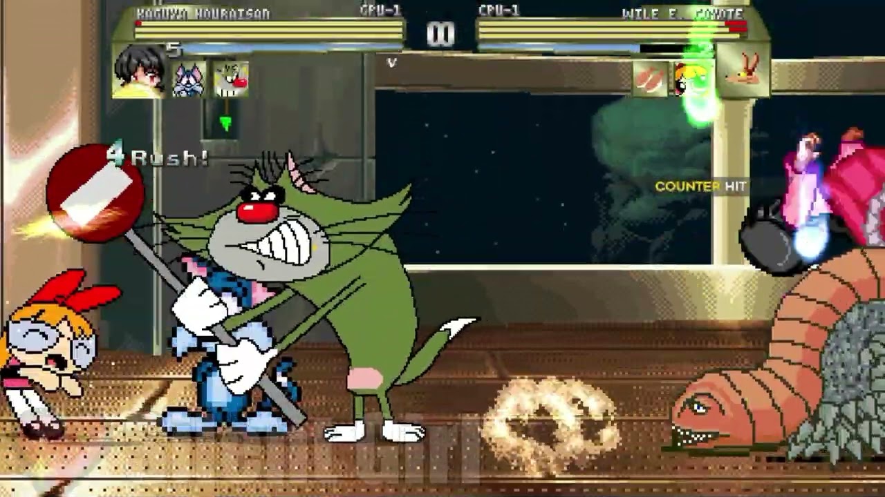 REQUESTED BY @Tuxedothe2huFans: Team Kaguya vs Team Coyote - Mugen Battle