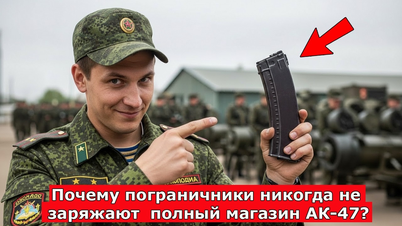 Почему пограничники никогда не заряжают полный магазин АК-47?