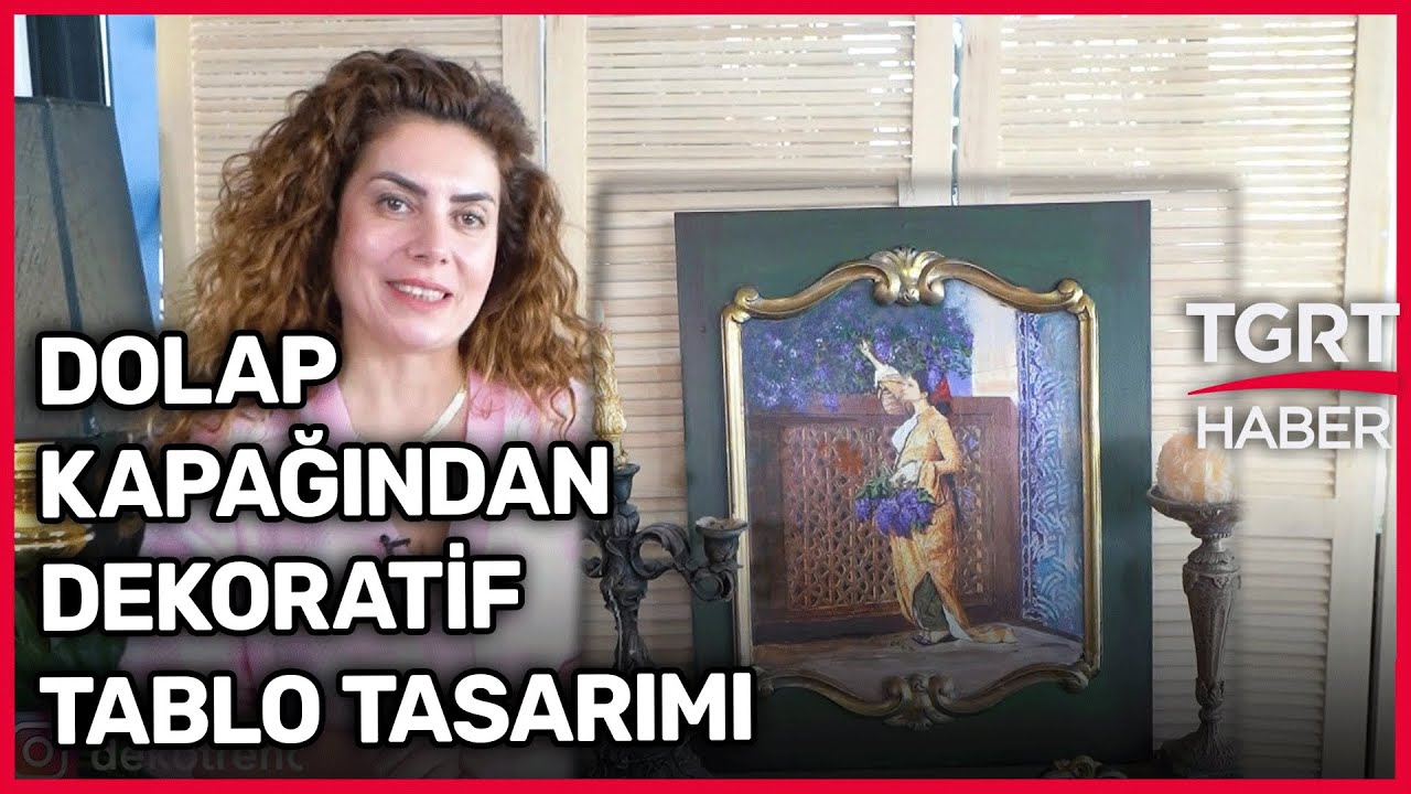 Dolap Kapağından Dekoratif Pano Tasarımı - Tacihan Yongacı ile Dekotrend