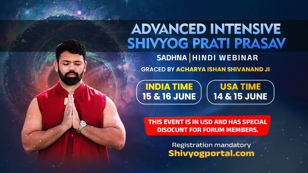 Prati Prasav Sadhana: Embracing Inner Purity and Clarity Through Sacred Meditation | Ishan Shivanand