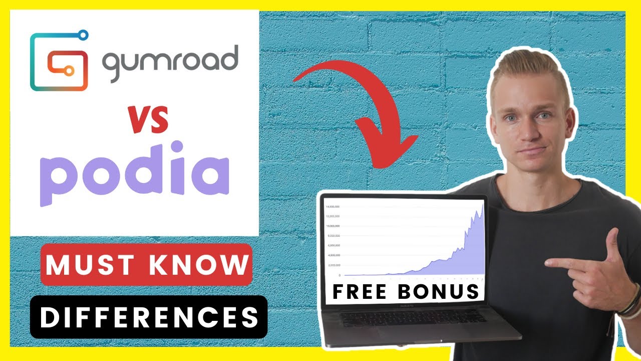 Gumroad vs Podia 2025 (Best Place To Sell Digital Products)