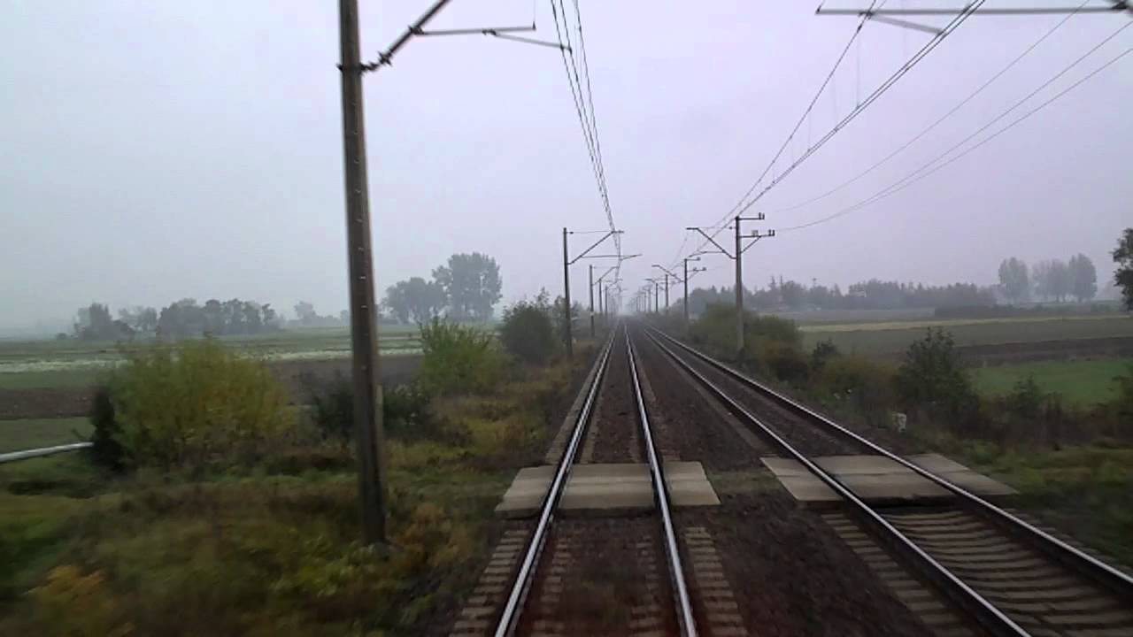 PKP TLK16101 Sieradz - Kalisz Linia nr 14  cz IV Jesienną Porą