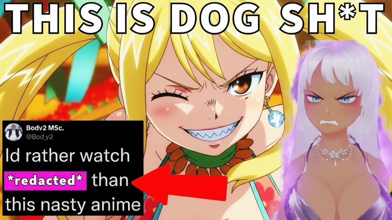 I Reacted To The Most DERANGED Anime Tweet EVER The HATE For Fairy Tail Is Real