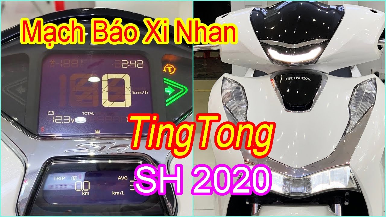 HƯỚNG DẪN LẮP CỤC TING TONG CHO XE SH 2020, CHUÔNG BÁO XI NHAN SIÊU HAY
