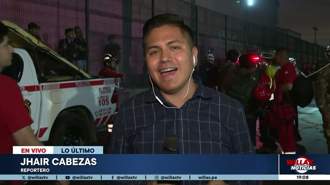 Willax Noticias - FEB 20 - ENCUENTRAN CASCO Y CHALECO DEL RESCATISTA PATICK OSPINA | Willax