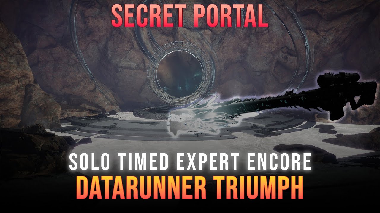 Beating the Clock: Solo Encore Expert - Secret Portal and Data runner Triumph - [Destiny 2]