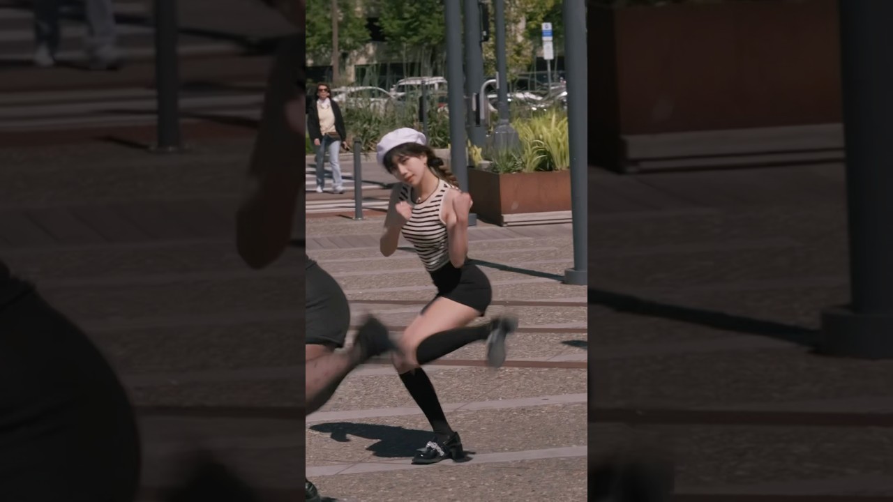 Pov：when you film come over dance at Seattle pier 55&nbsp;#sakura #comeover #lesserafim