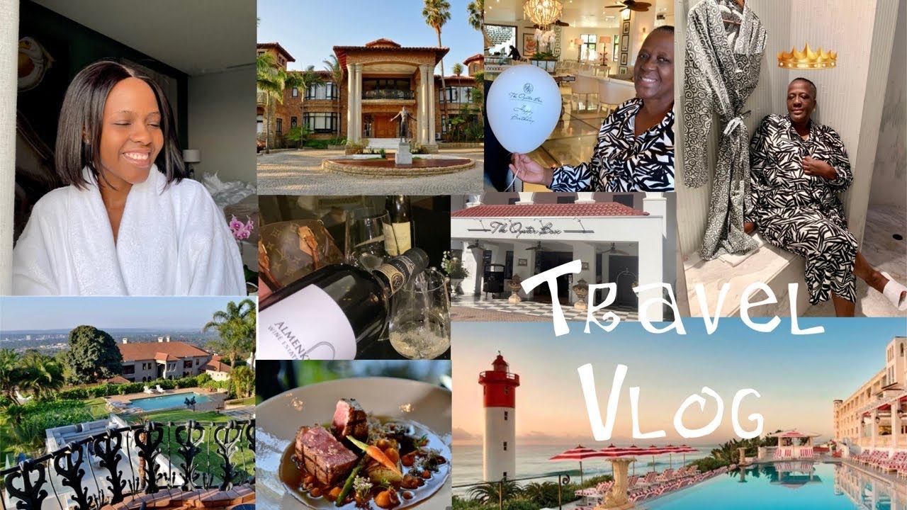TRAVEL VLOG: A Palace in Pretoria & Mothers birthday Lunch & Spa at Oyster box