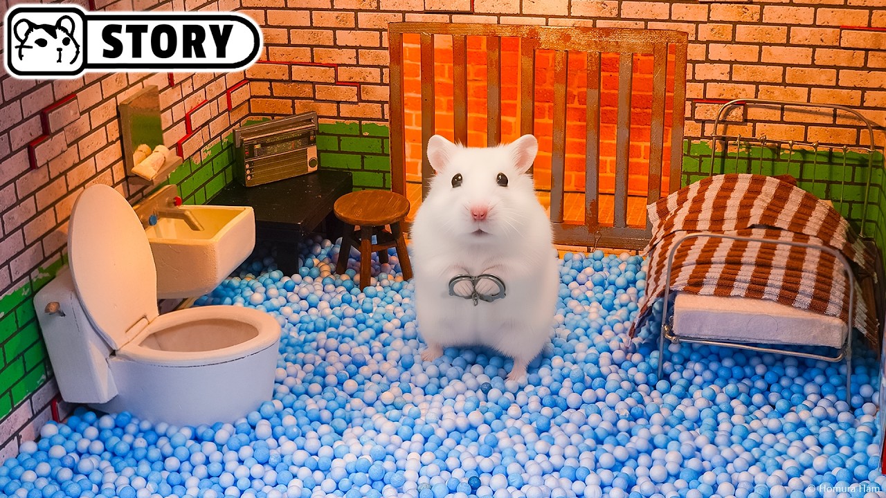 Ucieczka chomika z labiryntu więzienia SuperMax 🐹 Ham Homura