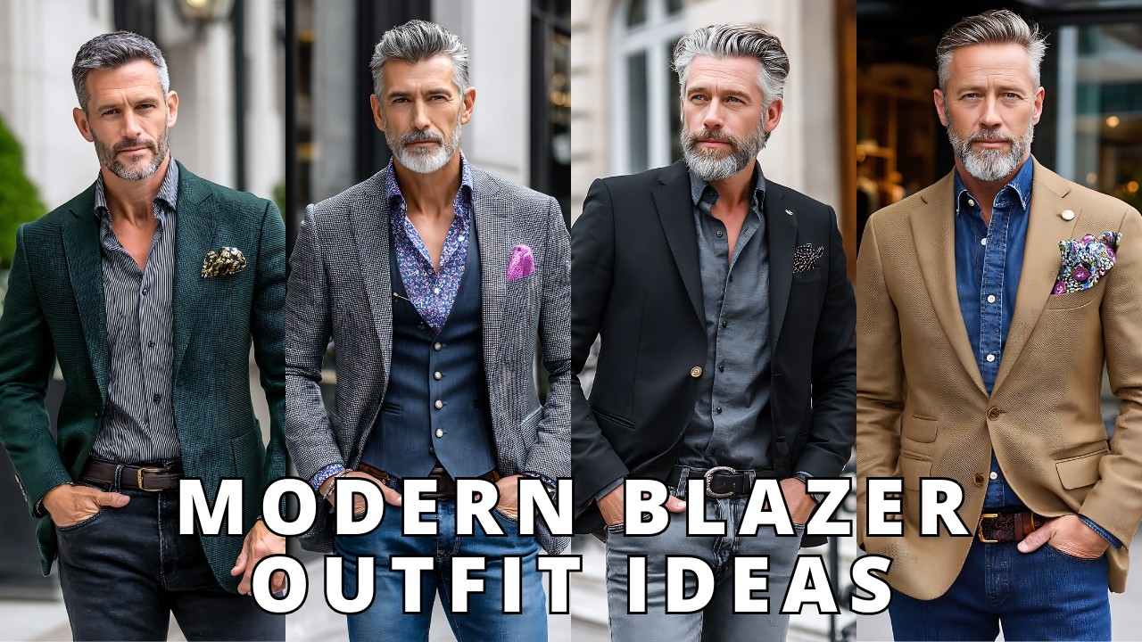 👖 Blazer with Jeans for Men Over 40: Classic Style Updated with Luxury Grooming and Accessory Ideas
