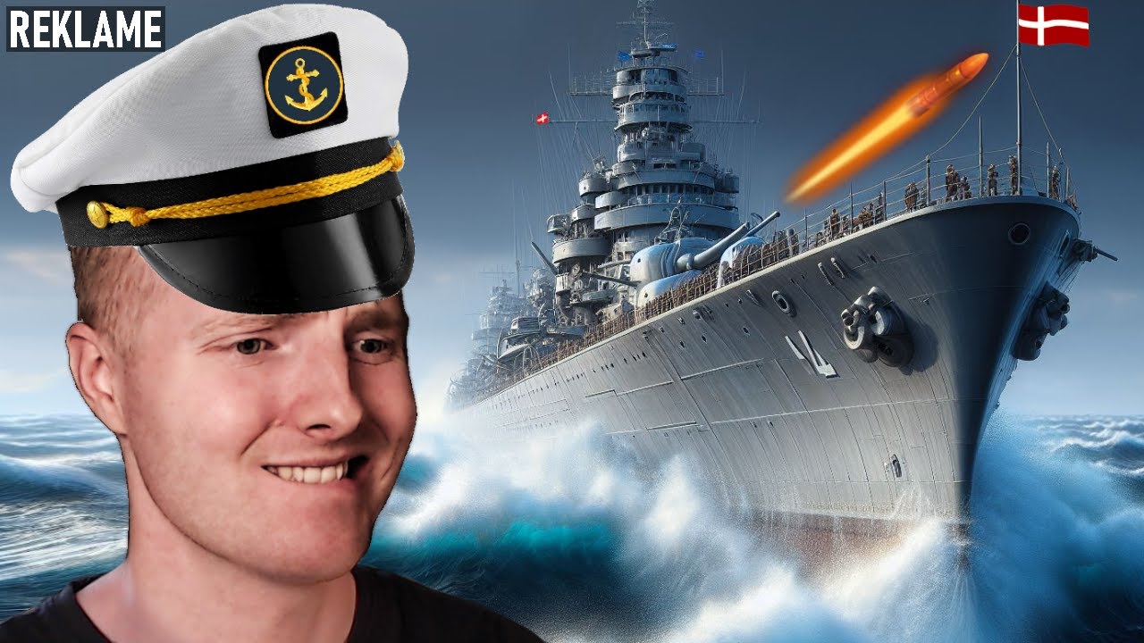 Mit job som KAPTAJN // World of Warships [Dansk]