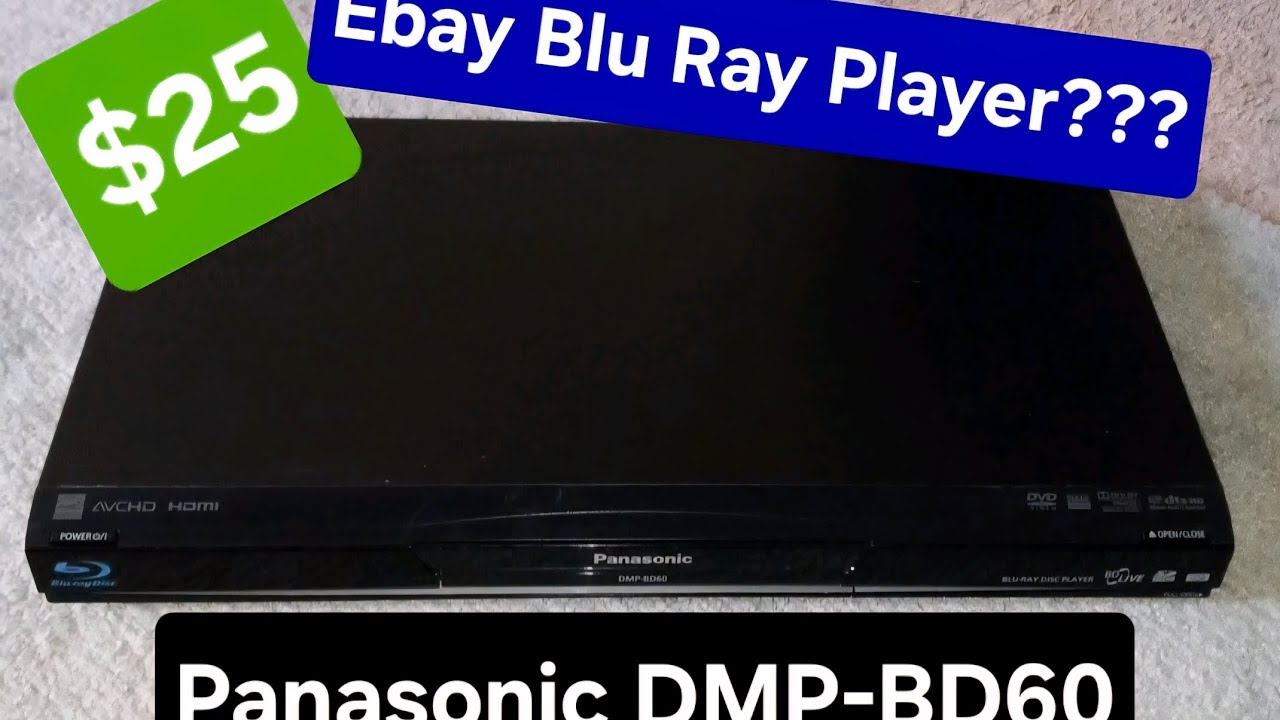 IS A 17 YEAR OLD BLU RAY PLAYER WORTH IT IN 2026?/ Unboxing+Testing Panasonic DMP-BD60  on TCL 40