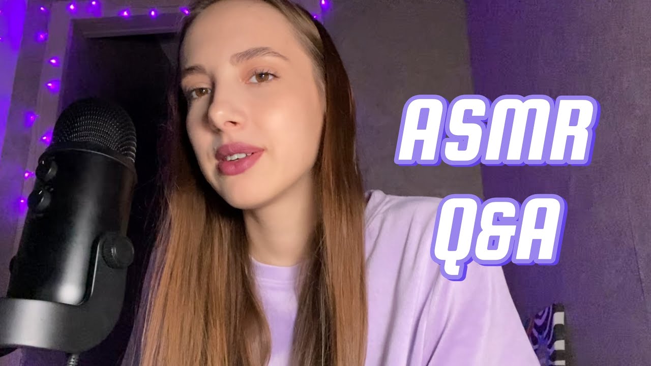 АСМР| Познакомимся поближе? 🤗 Вопрос-ответ⁉️ ASMR | Close answering the questions 🙌🏻