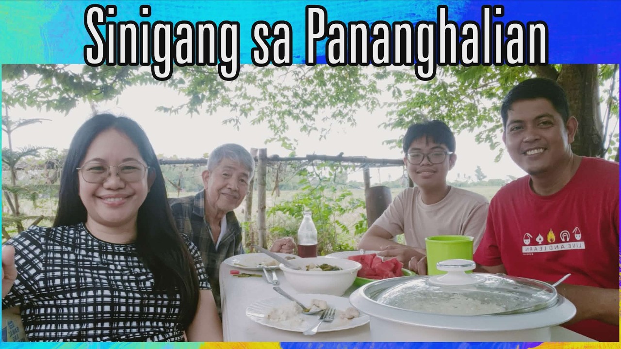 VLOG 575: SINIGANG SA PANANGHALIAN