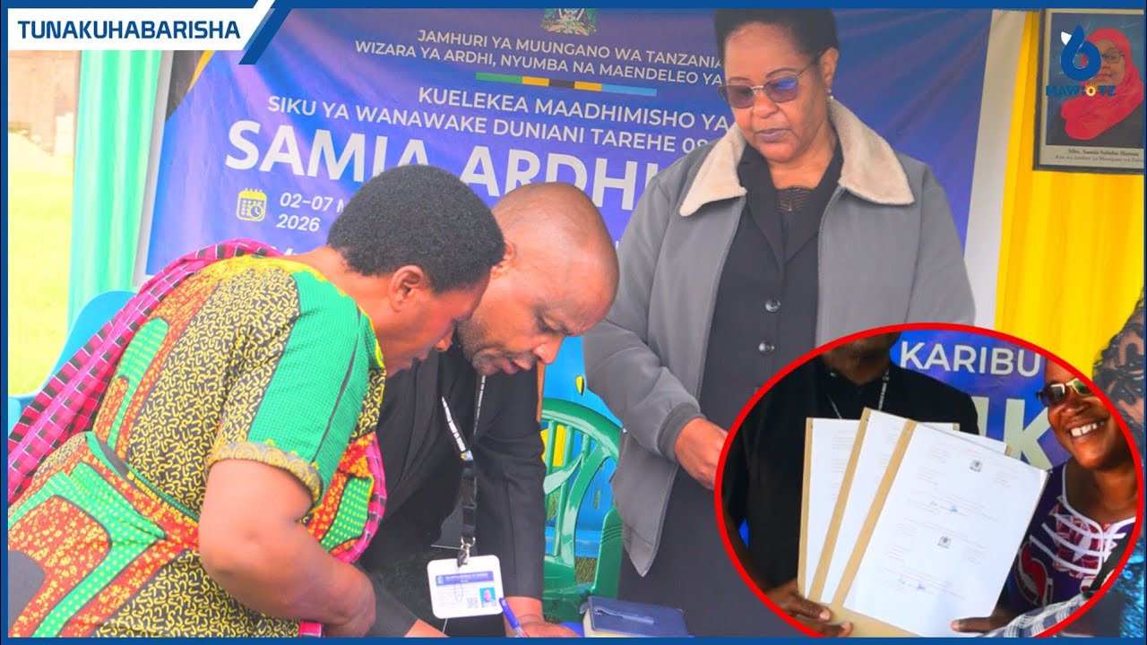 Wizara Ya Ardhi Watoa Hati Kwa Wanawake Makambako,Kudhimisha Siku Ya Wanawake Duniani