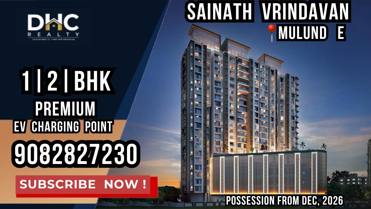 Sainath Vrindavan in Mulund East, Mumbai | 1& 2 BHK Flats in Mumbai | New Projects | #india