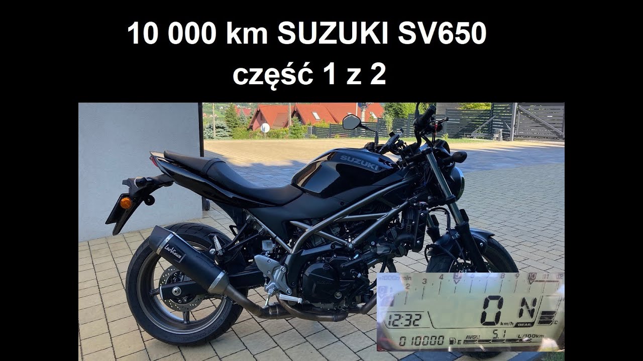 10000km Suzuki SV650 recenzja cz. 1/2  stan techniczny [2023]