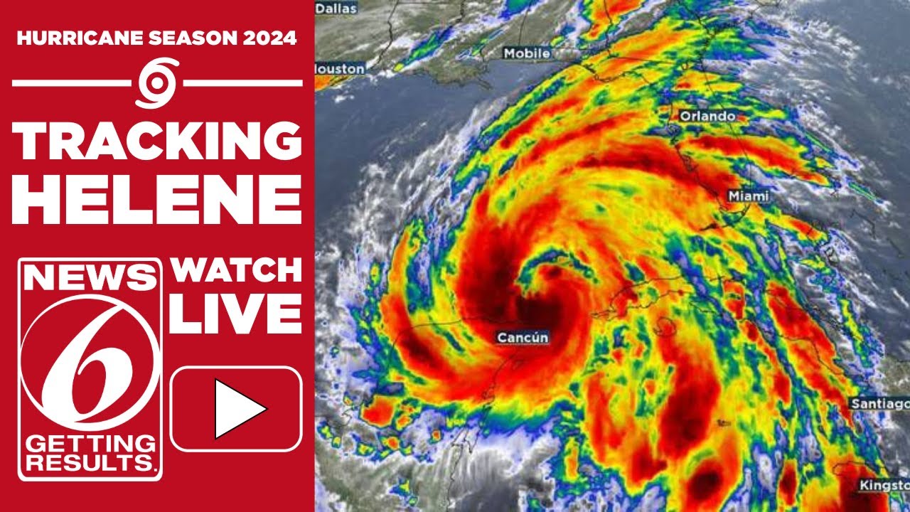 WATCH LIVE: Tracking Helene as it barrels toward Florida's Panhandle