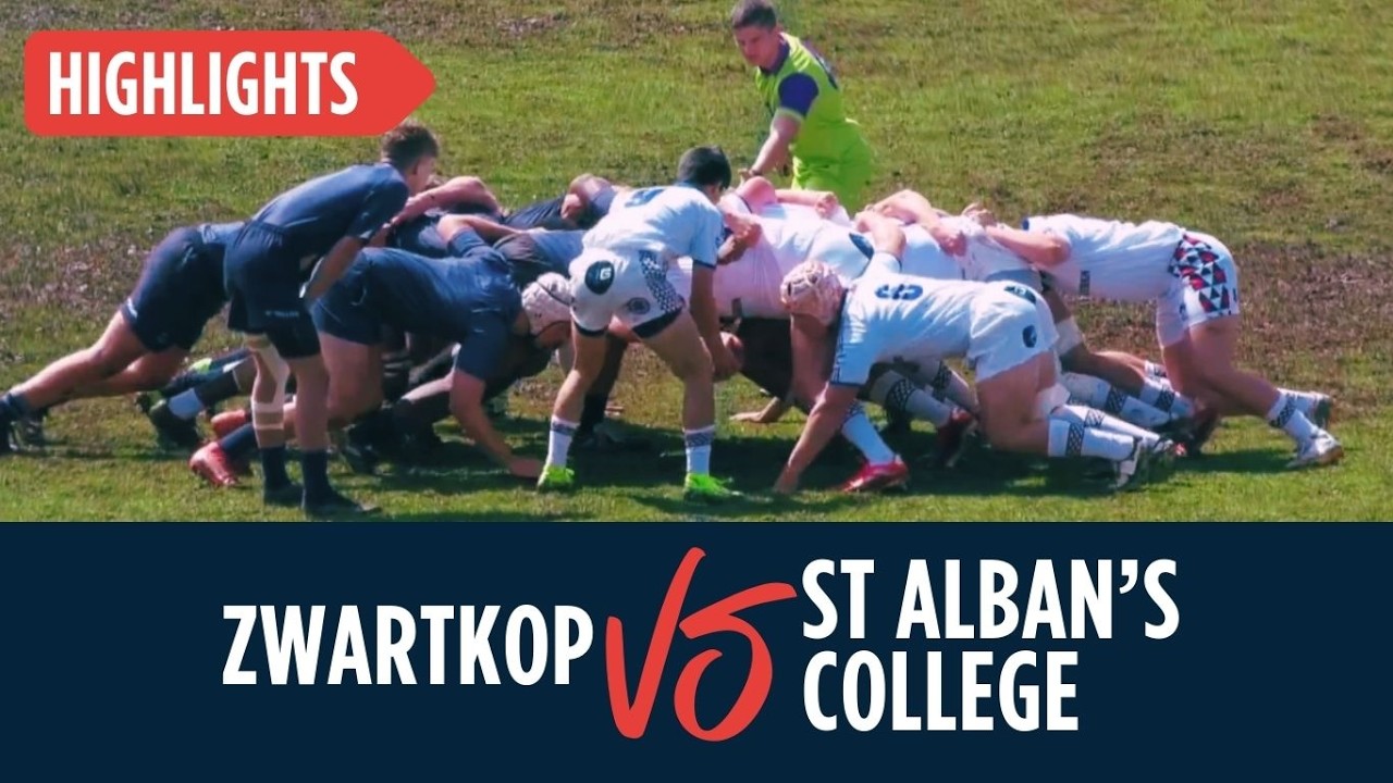 Rugby - Hoërskool Zwartkop vs St Alban's College - 7 March 2026
