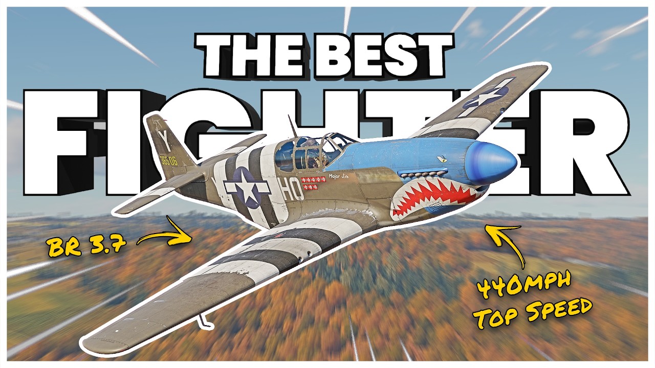 Is THIS the best FIGHTER at BR 3.7? (War Thunder P-51C-10)