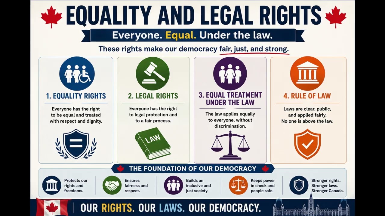 Equal Under the Law ⚖️ | Equality & Legal Rights (Grade 6 Alberta Social Studies)