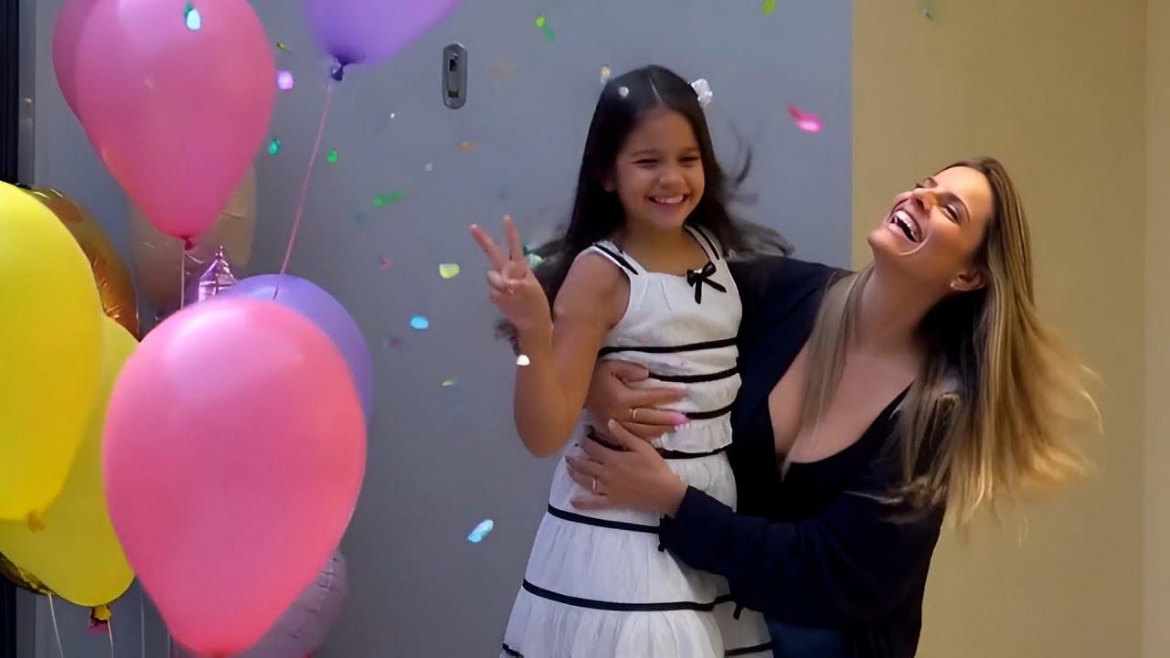 ALEJANDRA BAIGORRIA CELEBRA COMO MAMÁ EL CUMPLEAÑOS 10 DE LA HIJA DE SAID PALAO ¡DERRITE CORAZONES!