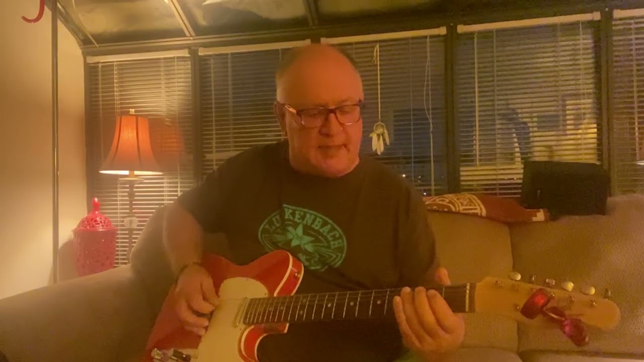 “Guitar Town”  Steve Earle guitar cover 