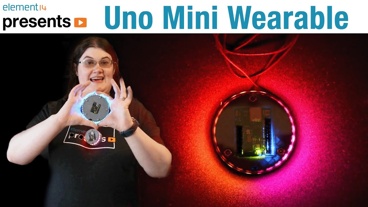 Wearable Electronics with the Arduino Uno Mini Gold
