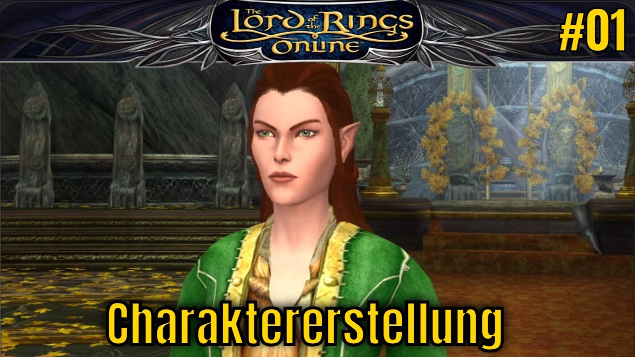 HdRO 💍 Charaktererstellung #01 Herr der Ringe Online Lotro