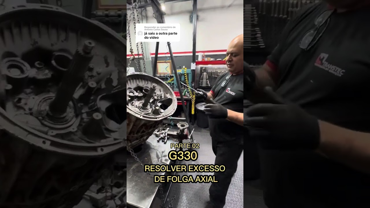 Folga Axial como resolver