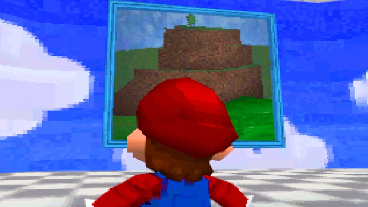 Floor 2B has a new Painting in Super Mario 64 x4 (B3313 DS Beta) - 100% Walkthrough Part 20 Gameplay
