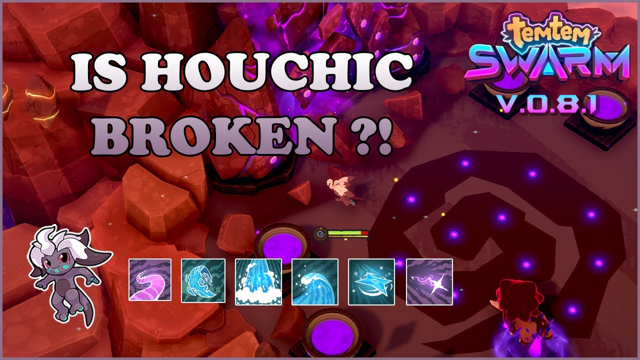 Houchic can oneshot bosses ??!! - Patch 0.8.1 | Temtem swarm