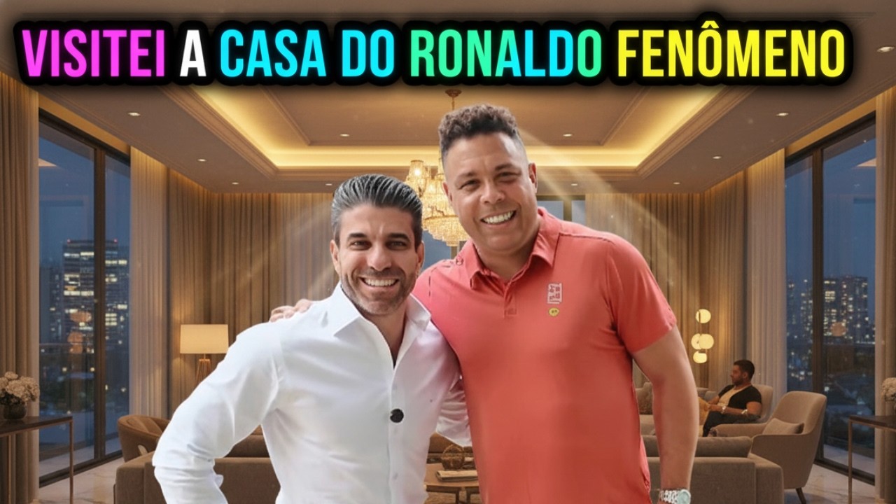 TCAR VISITA CASA DO RONALDO FENOMENO