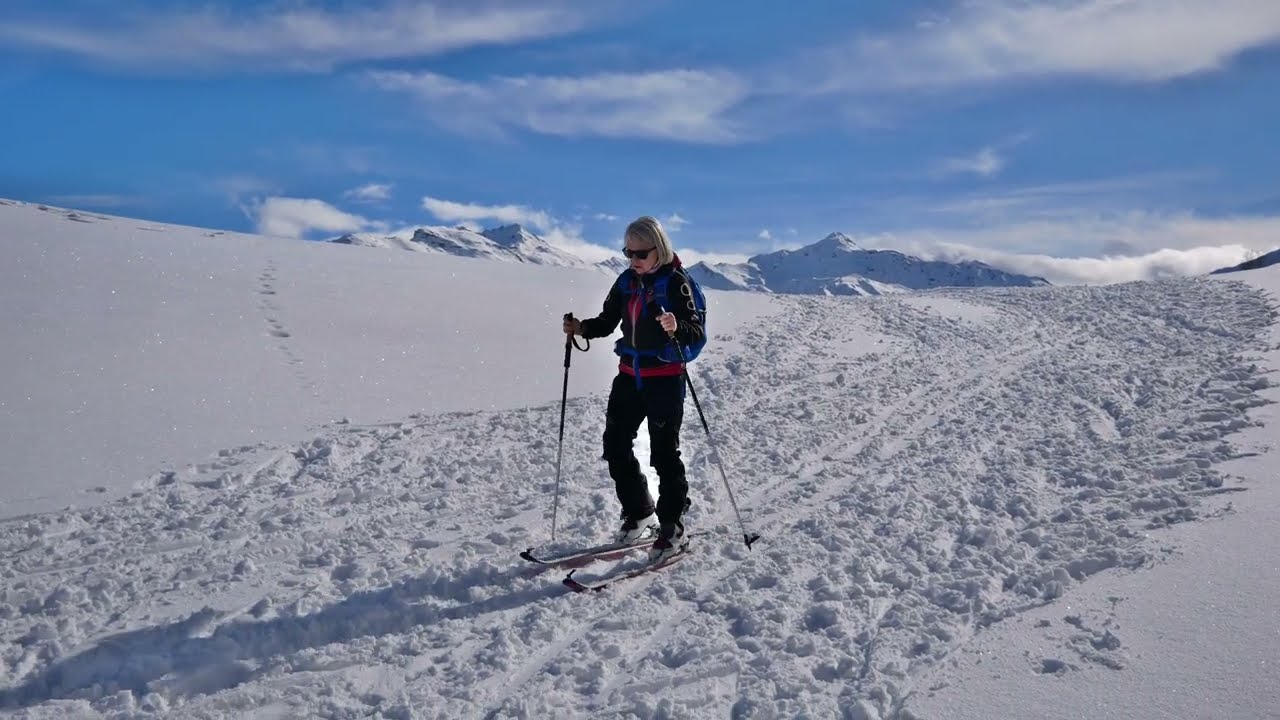 2026 02 07  COL D'ALBANNE  piste de fond  piste le LAC  piste VINOUVE  12.3 KM 500 MD+   JEANNOT G