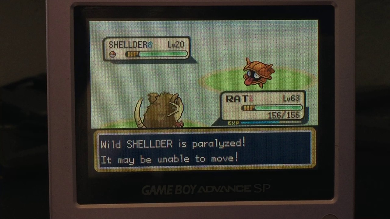 Live! Shiny Shellder in Fire Red after 7,764 Fishing Encounters! (+Evolution)