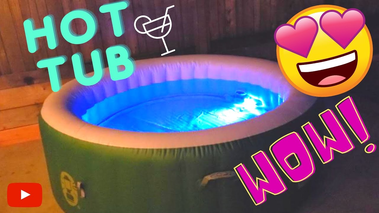 Hot Tub Coleman Spa SalusSpa Inflatable Jacuzzi! Cheap Portable!