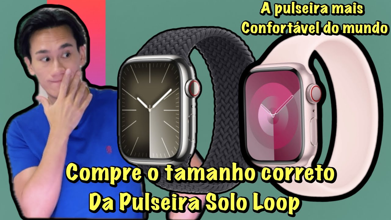 Pulseira Solo Loop original da Apple - Me surpreendeu demais