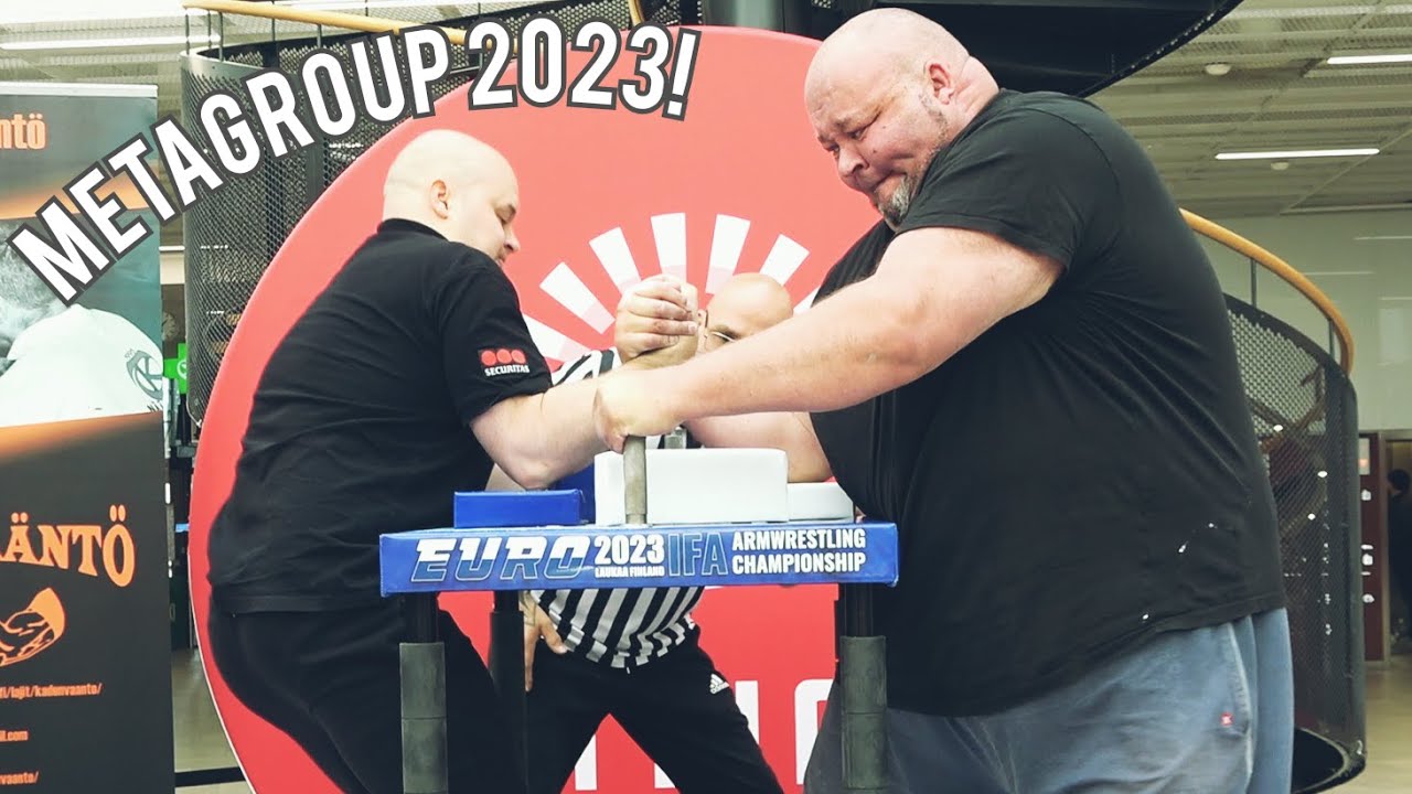 Kuka on Suomen paras oikean käden kädenvääntäjä? (METAGROUP 2023)