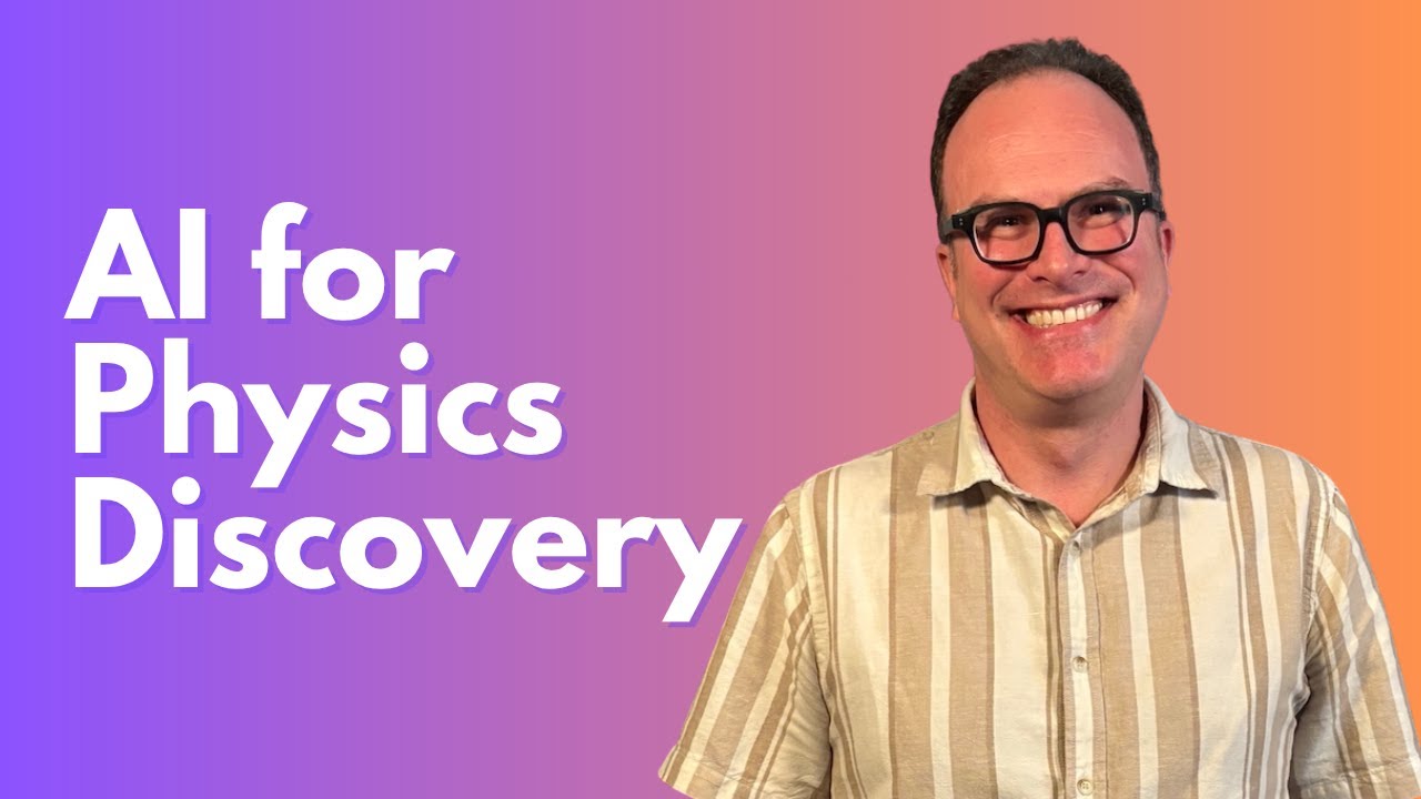 AI for Physics Discovery - Jesse Thaler of MIT's Center for Theoretical Physics, NSF's IAIFI