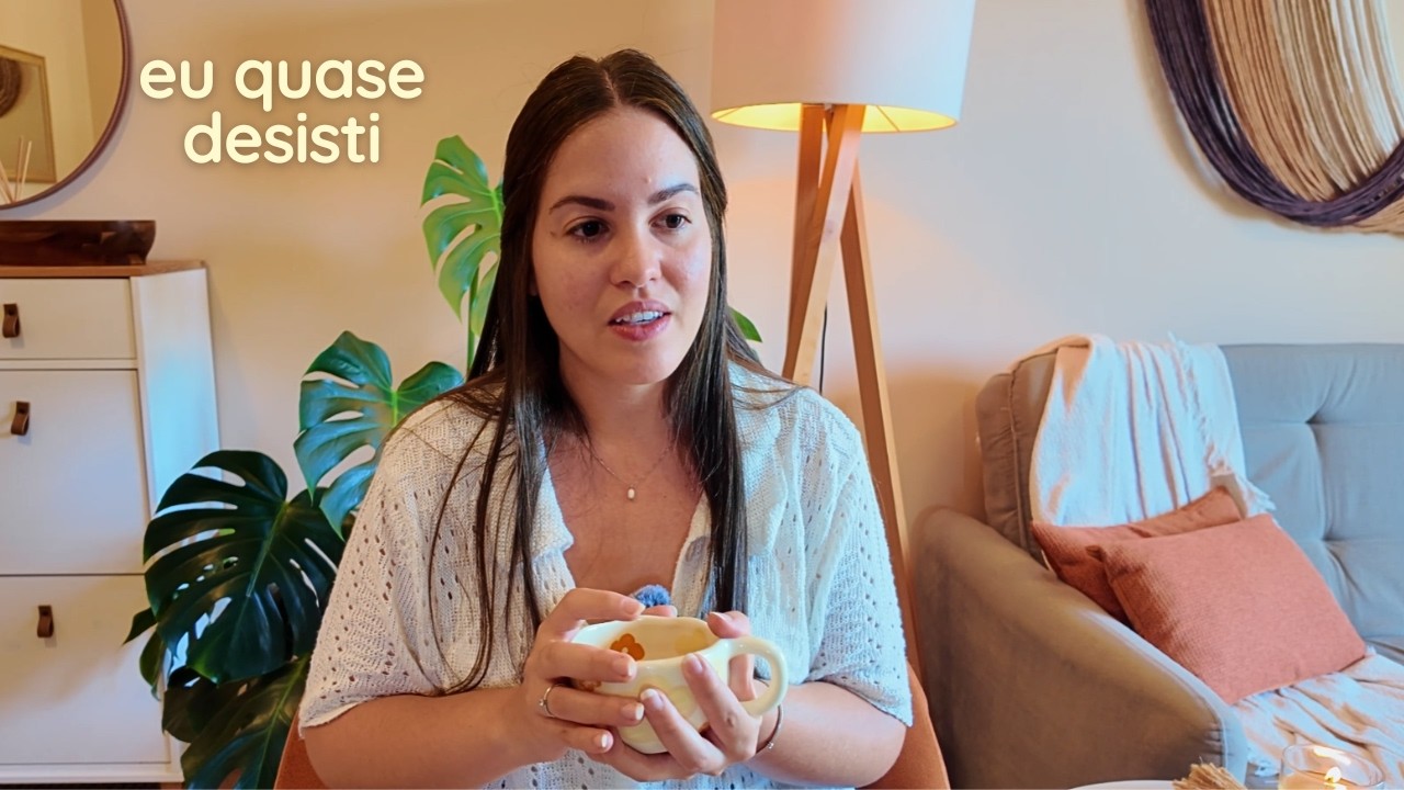eu quase desisti de uma das melhores coisas que já construí | uma conversa comigo mesma