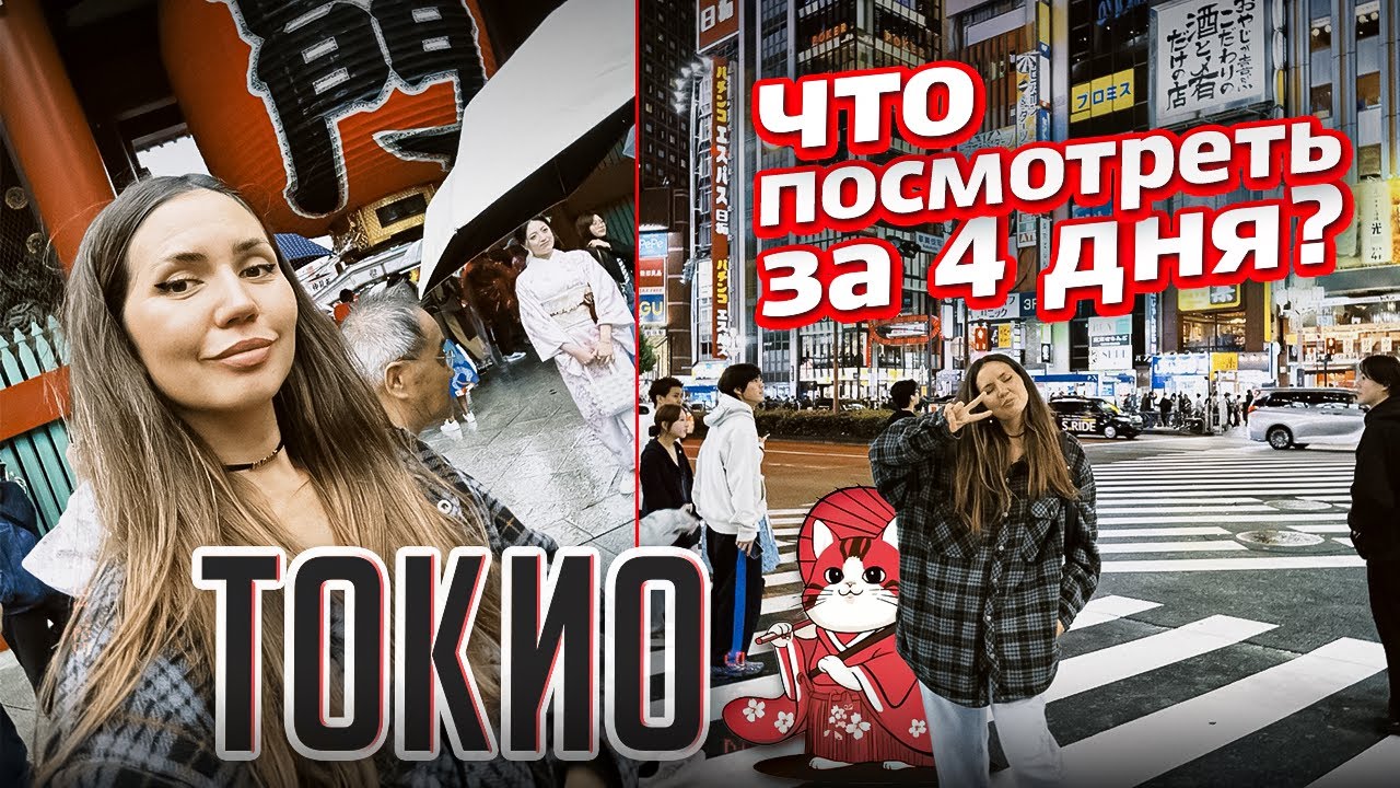 Путешествие по Японии. Токио. Что посмотреть за 4 дня? Цены, еда,  локации. Часть 1