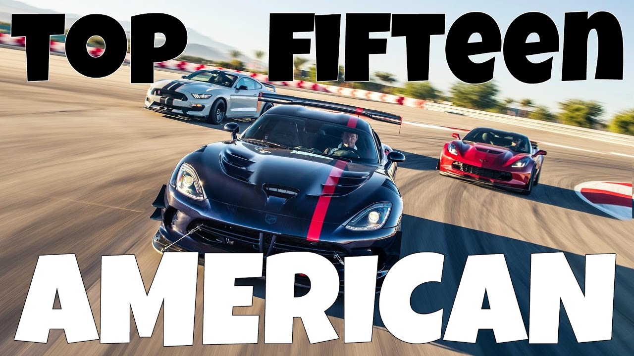 15 Best AMERICAN Cars On Gran Turismo 6 [HSG Select]